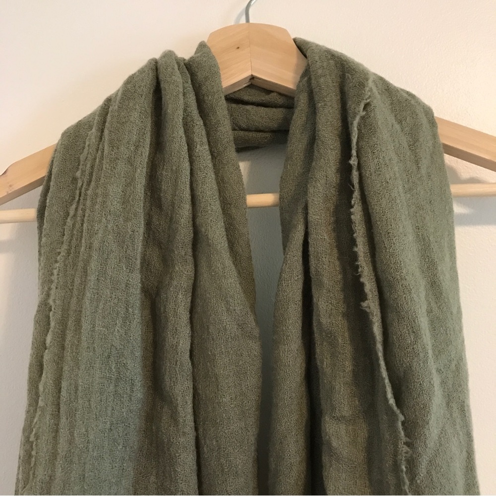 Muted Light Green Scarf - H&M